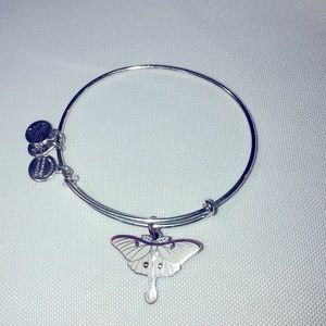 Alex and Ani Luna Moth Bracelet